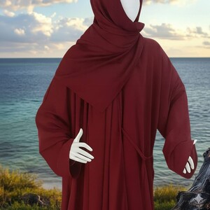 شرشف صلاه روزساده مفتوح مع طرحه متصله