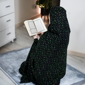 شرشف صلاه قطني مشجر بطرحه متصله